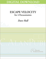 Escape Velocity - Dave Hall [DIGITAL SCORE]
