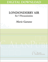 Londonderry Air for Marimba Quintet - Mario Gaetano [DIGITAL]