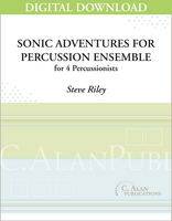 Sonic Adventures for Percussion Ensemble - Steve Riley [DIGITAL]