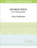 Oh, Beautiful - Gary Gackstatter [DIGITAL]