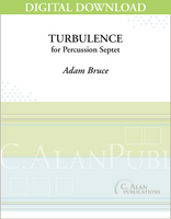 Turbulence - Adam Bruce [DIGITAL SCORE]