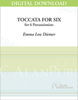 Toccata For Six - Emma Lou Diemer [DIGITAL SCORE]
