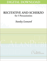 Recitative and Scherzo - Stanley Leonard [DIGITAL SCORE]