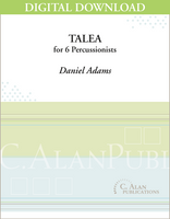 Talea - Daniel Adams [DIGITAL SCORE]