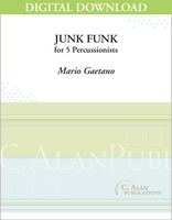 Junk Funk - Mario Gaetano [DIGITAL]