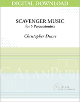 Scavenger Music - Christopher Deane [DIGITAL]