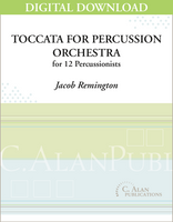 Toccata for Percussion Orchestra - Jacob Remington [DIGITAL]