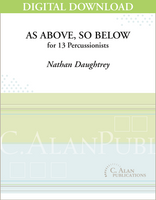 As Above, So Below - Nathan Daughtrey [DIGITAL SCORE]