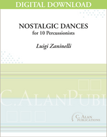 Nostalgic Dances - Luigi Zaninelli [DIGITAL SCORE]