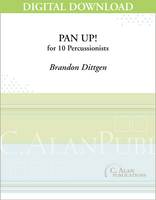 Pan Up! (Steel Band) - Brandon Dittgen [DIGITAL SCORE]