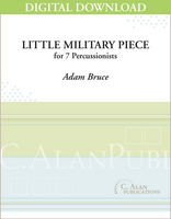 Little Military Piece - Adam Bruce [DIGITAL SCORE]