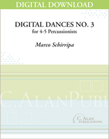 Digital Dances No. 3 - Marco Schirripa [DIGITAL SCORE]