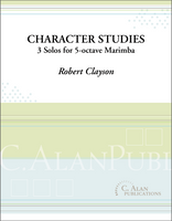 Character Studies (Solo 4-Mallet Marimba)
