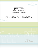 Jupiter from Holst's 'The Planets' (Marimba Quartet)