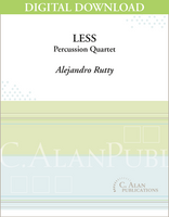 Less - Alejandro Rutty [DIGITAL SCORE]