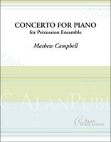 Concerto for Piano & Percussion Ensemble (solo + 8 players)