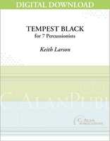 Tempest Black - Keith Larson [DIGITAL SCORE]