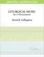Liturgical Music - David R. Gillingham [DIGITAL SCORE]