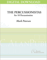 The Percussionistas - Mark Petersen [DIGITAL SCORE]