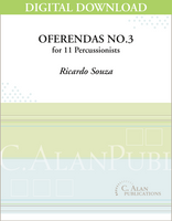 Oferendas No. 3 - Ricardo Souza [DIGITAL SCORE]