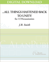 ...all things hastened back to Unity - J.B. Smith [DIGITAL]