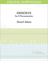 Dissolve - Daniel Adams [DIGITAL]