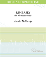 Rimbasly (percussion ensemble) - Daniel McCarthy [DIGITAL SCORE]