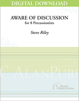 Aware of Discussion - Steve Riley [DIGITAL SCORE]