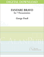 Fanfare Bravo - George Frock [DIGITAL SCORE]