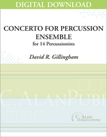 Concerto for Percussion Ensemble - David Gillingham [DIGITAL]