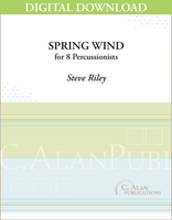 Spring Wind - Steve Riley [DIGITAL SCORE]