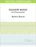 Shadow Boxes - Barbara Bennett [DIGITAL SCORE]