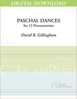 Paschal Dances - David R. Gillingham [DIGITAL SCORE]