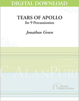 Tears of Apollo - Jonathan Green [DIGITAL SCORE]
