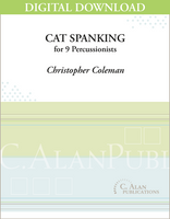 Cat Spanking - Christopher Coleman [DIGITAL SCORE]
