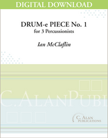Drum-e Piece No. 1 - Ian McClafflin [DIGITAL]