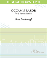 Occam's Razor - Gene Fambrough [DIGITAL]