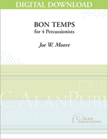 Bon Temps - Joe W. Moore [DIGITAL SCORE]