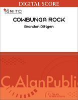 Cowabunga Rock - Brandon Dittgen [DIGITAL SCORE]