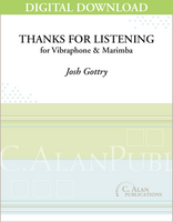 Thanks for Listening - Josh Gottry [DIGITAL]