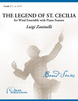 Legend of St. Cecilia (Solo Piano + Wind Ensemble Gr. 3)