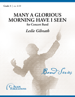 Many a Glorious Morning Have I Seen (Band Gr. 3)