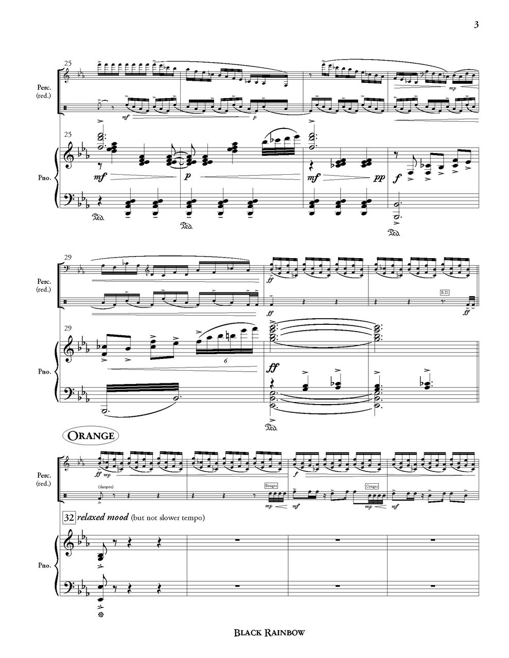 Black Rainbow Piano Reduction Nathan Daughtrey Black Rainbow Piano Reduction Nathan Daughtrey