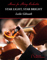 Star Light, Star Bright (String Orchestra + Piano Gr. 3.5)
