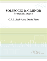 Solfeggio in C Minor - C.P.E. Bach (Marimba Quartet)