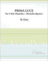 Prima Luce (2 Marimba Soloists + Marimba Quartet)