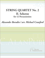 String Quartet No. 2, II. Scherzo [Borodin] (Perc Ens 12)