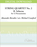 String Quartet No. 2, II. Scherzo - Borodin / Michael Crawford [DIGITAL]