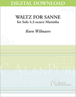 Waltz for Sanne - Koen Wilmaers [DIGITAL]