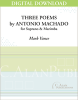 Three Poems by Antonio Machado - Mark Vance [DIGITAL]